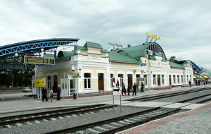 Вакзал станцыі Бабруйск