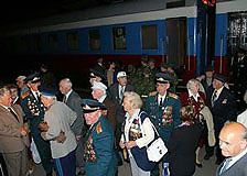 Поезд памяти с участниками освобождения Беларуси 22 июня приедет из Москвы в Брест