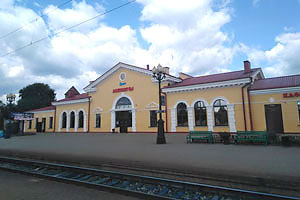 Вакзал станцыі Асіповічы