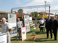 Осмотр выставки продукции, производимой отечественными предприятиями для нужд Белорусской железной дороги