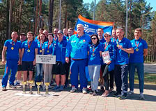 Сборная команда Белорусской железной дороги одержала уверенную победу в спартакиаде Минтранса