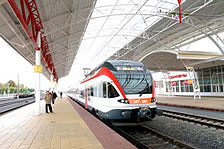 Белорусская железная дорога увеличила в январе—сентябре  объем перевозок пассажиров поездами городских линий на 28,9%