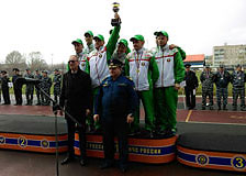 Команда Белорусской железной дороги одержала победу в чемпионате по пожарно-спасательному спорту Федерального агентства железнодорожного транспорта России