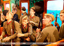 Прикоснуться к истории Великой Отечественной войны: "Поезд Победы" встретили в Гомеле
