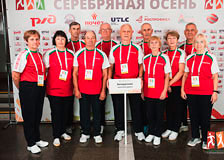 Команда Организации ветеранов Белорусской железной дороги приняла участие в фестивале спорта и здорового образа жизни «Серебряная осень» в Российской Федерации