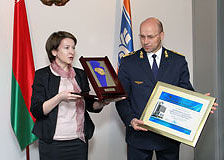 Белорусская железная дорога награждена Почетной грамотой Федерации профсоюзов Беларуси