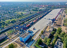 Белорусская железная дорога завершила модернизацию контейнерного терминала станции Брест-Северный 
