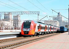 С 15 апреля открыта продажа билетов на скоростные поезда в дневном сообщении Минск–Москва 