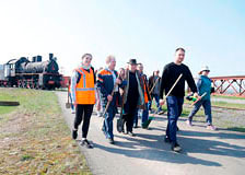 54 тысячы работнікаў Беларускай чыгункі прынялі ўдзел у рэспубліканскім суботніку 22 красавіка 2023 года