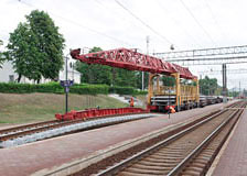Более 100 километров пути отремонтировали на Белорусской железной дороге за 8 месяцев 2023 года