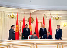 Делегация Кыргызстана посетила предприятия Белорусской железной дороги. Подписано два меморандума о сотрудничестве