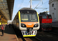 Более 290 пассажиров перевезено модернизированным дизель-поездом ДР1Б по маршруту Минск–Вильнюс