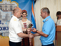 Лучших железнодорожников награждает Начальник Белорусской железной дороги Владимир Михайлович Морозов