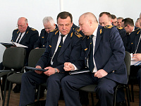 Удзельнікі выязнога пасяджэння тэхніка-эканамічнай рады Беларускай чыгункі