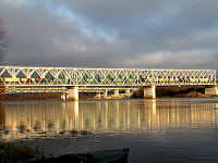 Железнодорожный мост через р. Сож