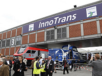 Открытая экспозиция Международной выставки транспортных технологий, инноваций, подвижного состава и систем рельсового транспорта «InnoTrans 2014»