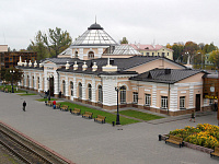 Вокзал станции Могилёв