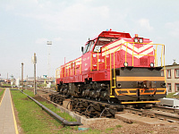 Маневровый локомотив ТМЭ1