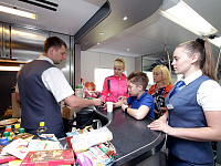Обслуживание пассажиров во время рейса