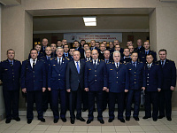 Делегация Гомельского отделения Белорусской железной дороги с руководством Белорусской железной дороги