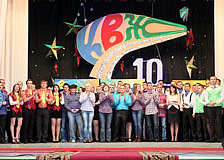 12 декабря в Могилеве прошел традиционный фестиваль «Клуб веселых железнодорожников»