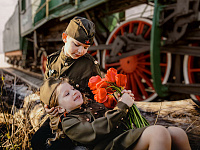 Работа «В мире цветов и радости», Ирина Галич (станция Жлобин)