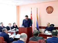 В зале заседания технико-экономического совета Белорусской железной дороги
