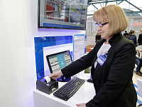 Белорусская железная дорога представила на своем стенде новейшие разработки в области информационных технологий и программно-технических средств, направленных на повышение качества перевозочного процесса, развитие пассажирских перевозок