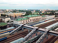 Вокзал станции  Витебск