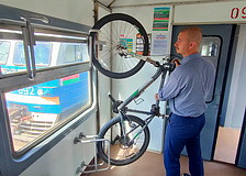 Повышая мобильность. Белорусская железная дорога создает условия для провоза велосипедов в электро- и дизель-поездах 