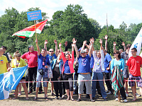 Команда Белорусской железной дороги перед соревнованиями