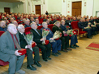 Участники слета в зрительном зале Культурно-спортивного центра Могилевского отделения Белорусской железной дороги