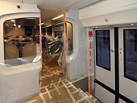 Внутренний вид салона дизель-поезда ДП-1