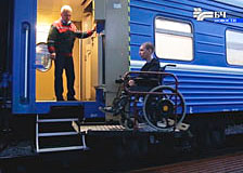 Белорусская железная дорога уделяет особое внимание перевозке пассажиров с ограниченными физическими возможностями