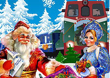 «Новогодний экспресс» начнет курсировать по Детской железной дороге 24 декабря