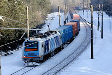 В декабре 2021 года по Белорусской железной дороге проследовал 10-тысячный транзитный контейнерный поезд 